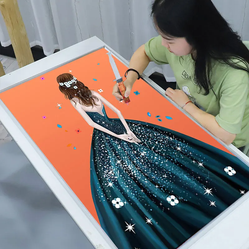2021 Новое поступление домашний декор «DIY» картины оптовая продажа 5D алмазная живопись девушка