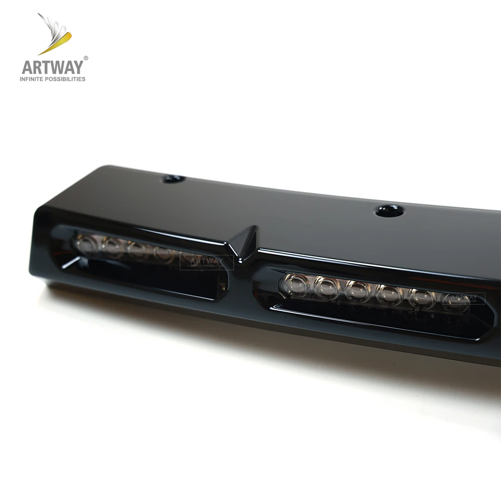 Car body kit accessories 4 Led Front Top Roof Spoiler Light For Ford Maverick Modification Spare Parts