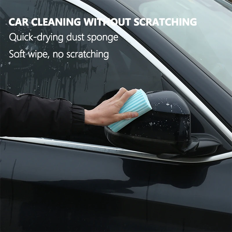 Kitchen Magic Sponge PVA Scrub Dishwashing Damp Cleaning Duster  Damp Random Color for Cars Blinds Mirrors  Railings Ceiling Fan