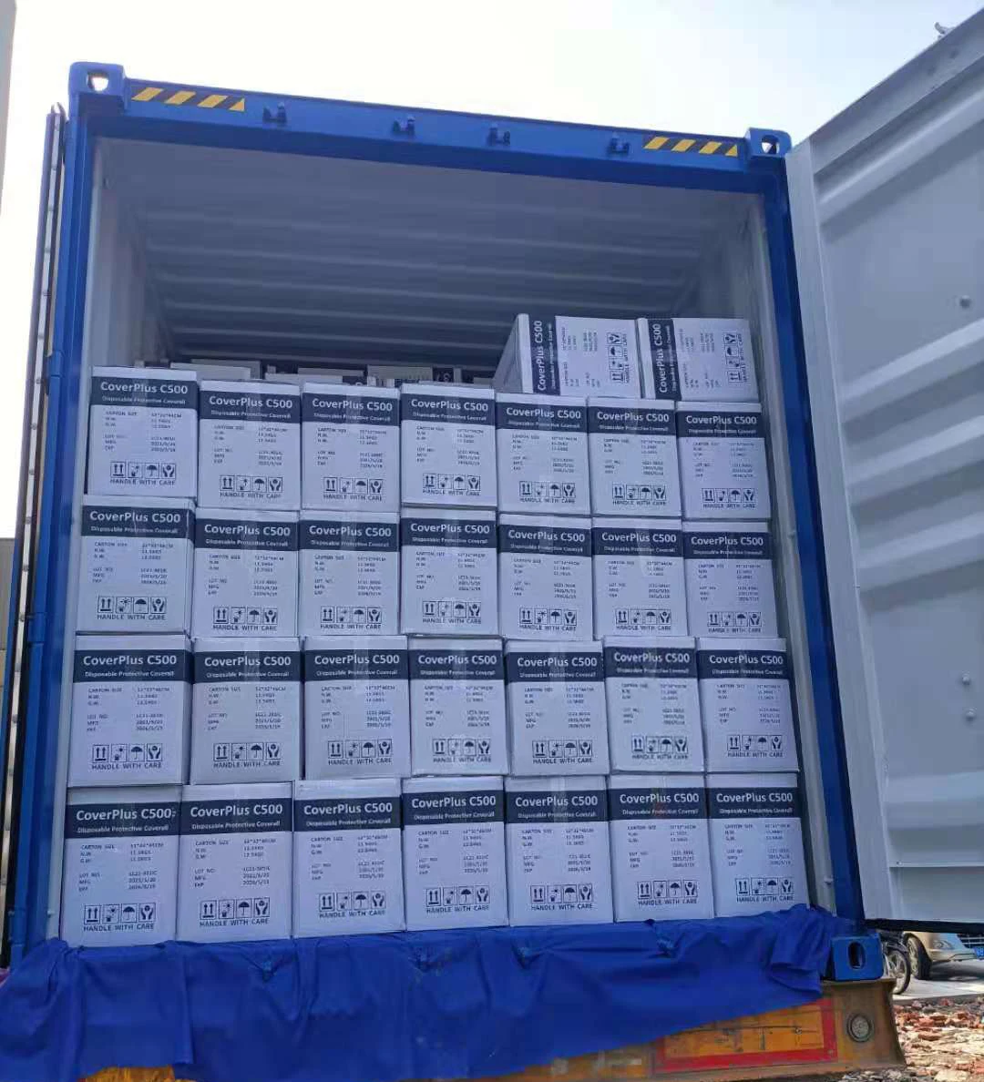 Customized C500 Coverall Biological Disposable Protective Clothing