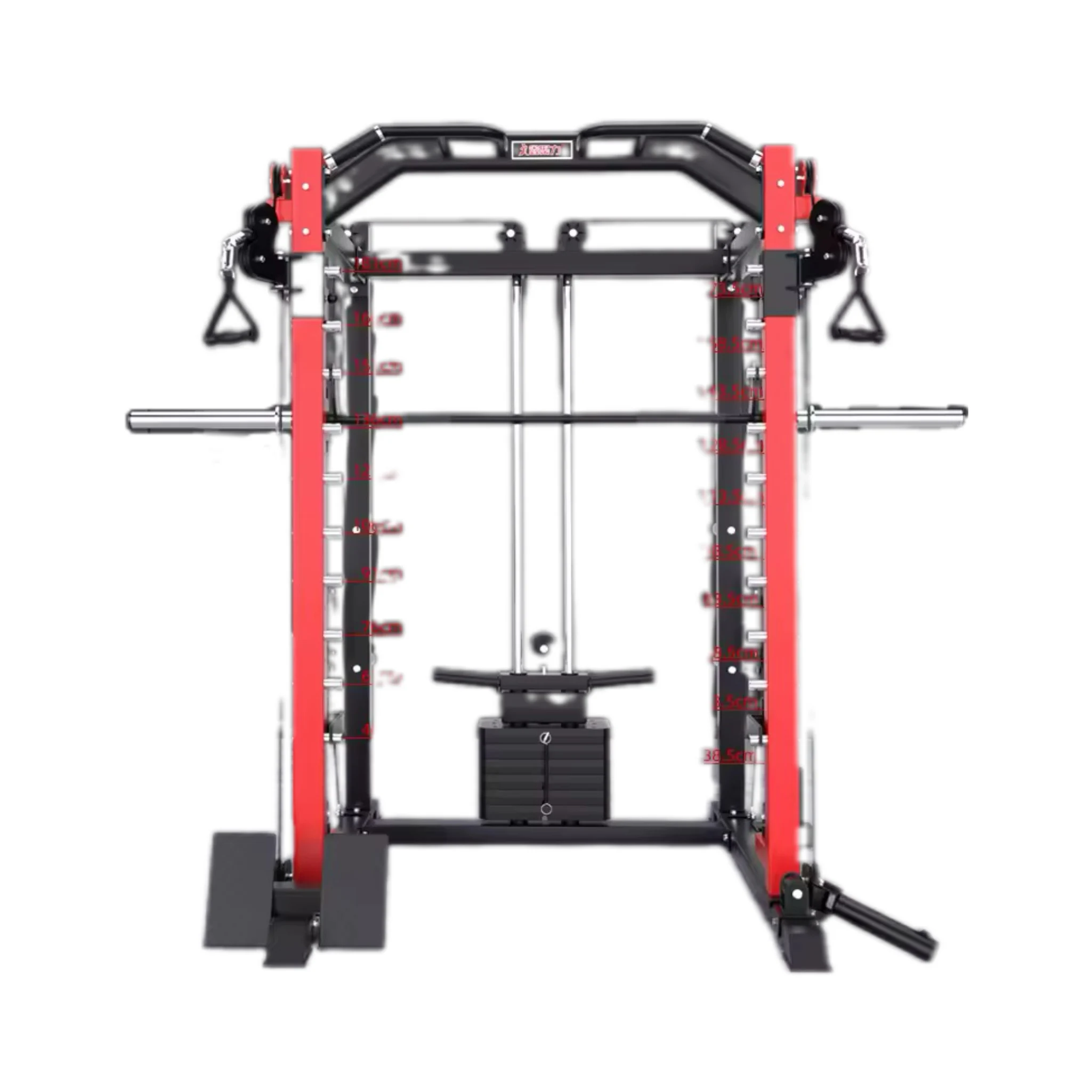 2024 fitness exercise smith machine multi function station commercial smith machine for gym equipment