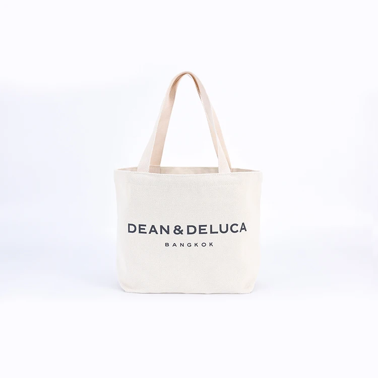 Customized Logo Printed Recycle Plain Organic Cotton Canvas Tote Shopping