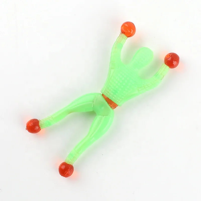 New Arrivals Fun Sensory Spinner Tpr Spiderman Climbing Wall Ninja Fidget Popper Spider Men Stretchy Sticky Toys for kids