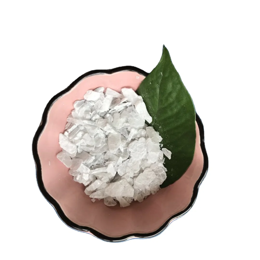 Lowest Price Factory 99%Min  Magnesium Chloride Anhydrous Flake Mgcl2
