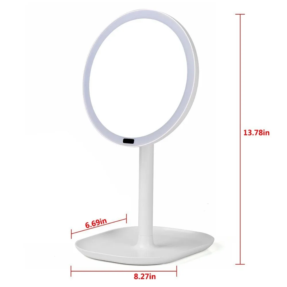 Hot Sale Single Side Lighted Usb 30pcs Led Makeup Mirror With Far Infrared Sensor Motion Sensor From China Factory