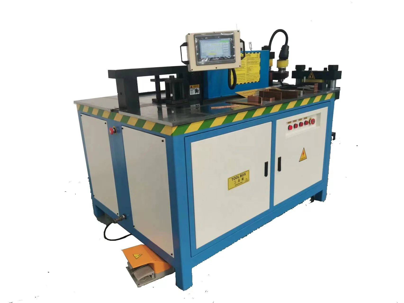 manufacturer from China KRT equipment CNC bending steel busbar machine