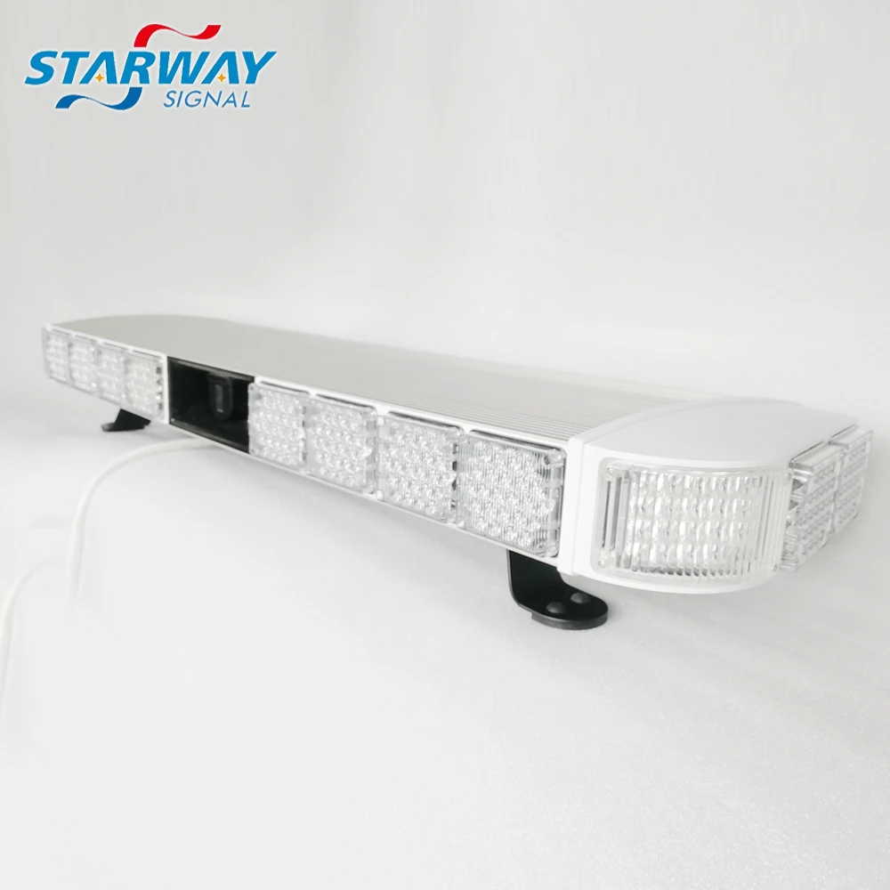 Starway Waterproof LED Flashing Light Bar for Construction CE Aluminum Full LED Lightbar 12V All Cars 0.5W Leds 2 Years LED5501