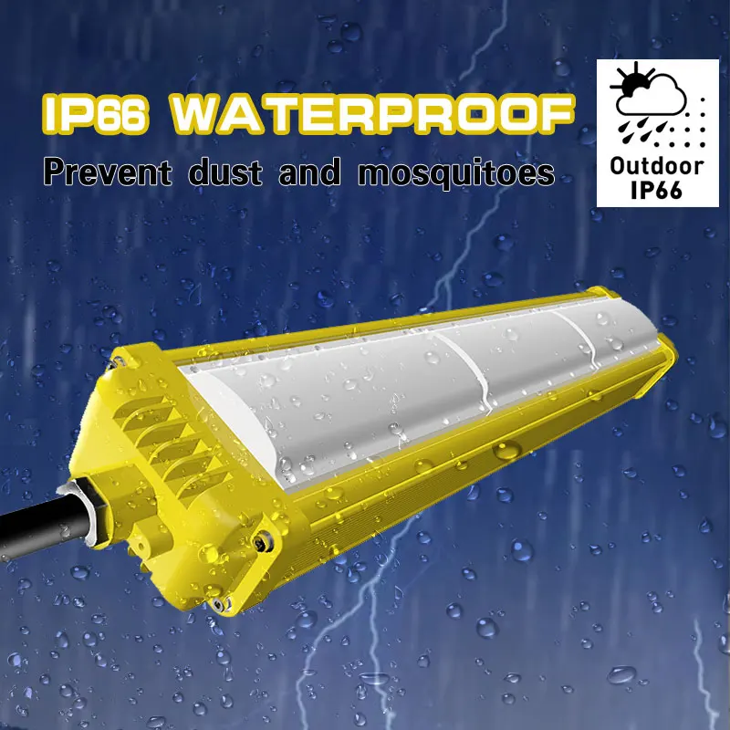 Explosion proof light LED Linear Light industrial 120W Explosion Proof linear light with emergency function
