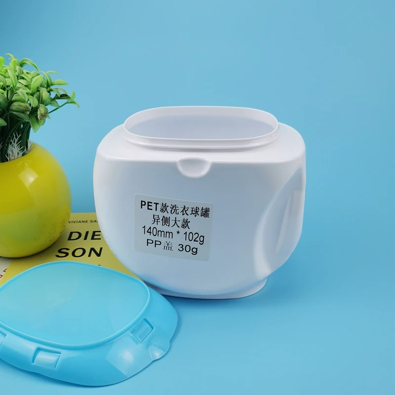 New design 300g,500g,600g,800g, 1000g laundry capsule container plastic container for pods pp plastic boxes