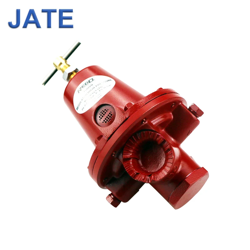 JATE 1588VN gas burner pressure reducing valve with handle manual relief valves industrial