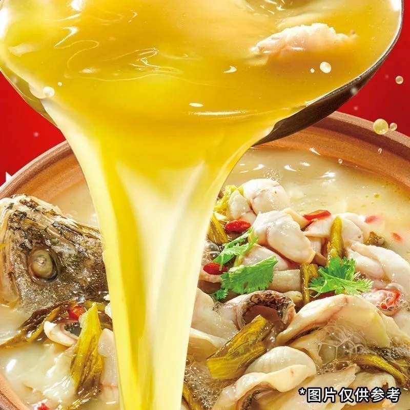 Wholesale Haidilao soup seasonings 360g Chinese food Hot selling Sauerkraut fish soup seasoning