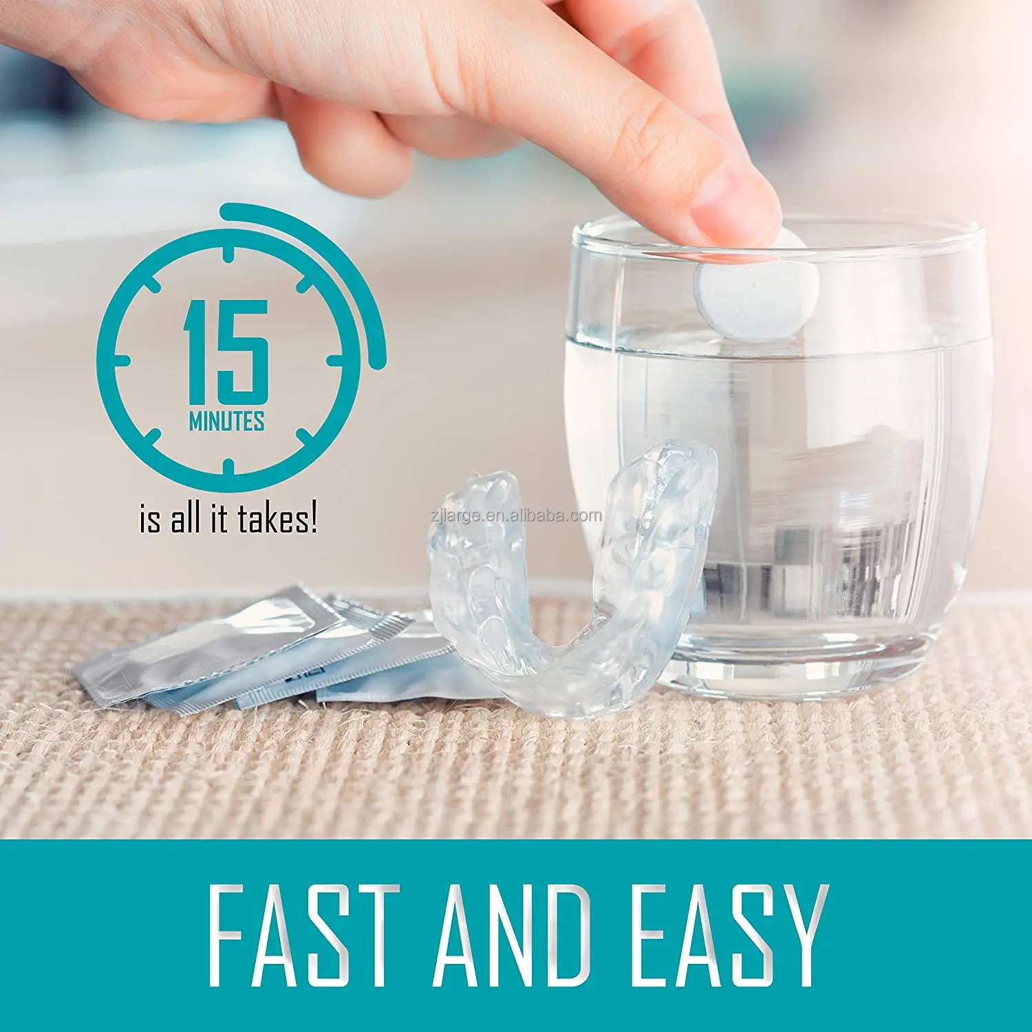 2024 Hot Selling Super Cleaning Dental mouth wash cleaning tablet for denture