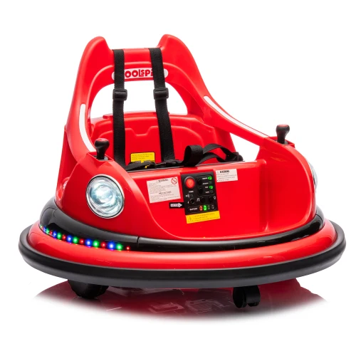 new dropshipping 2024 12V ride on bumper car for kids electric car for kids 1.5-5 Years Old Christmas Gifts