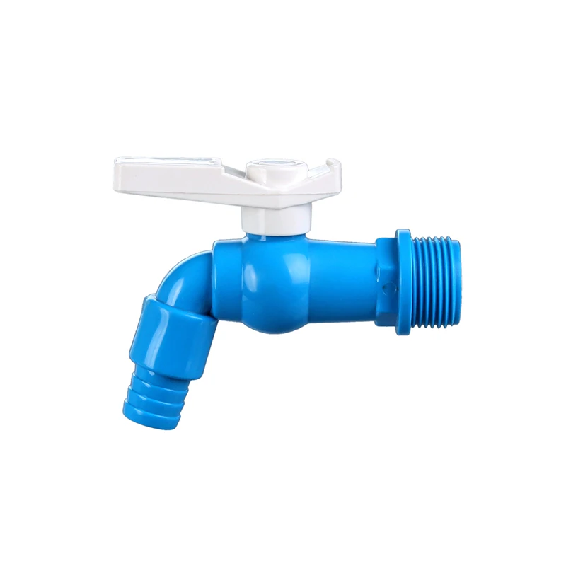 Bibcock Taps Faucet for Agriculture Irrigation Equipment Pvc Plastic Kitchen Chinese POM Graphic Design White Classic Ceramic HK