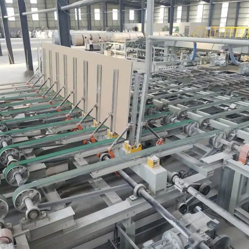 
Dongyue gypsum board production line, gypsum board making machine 