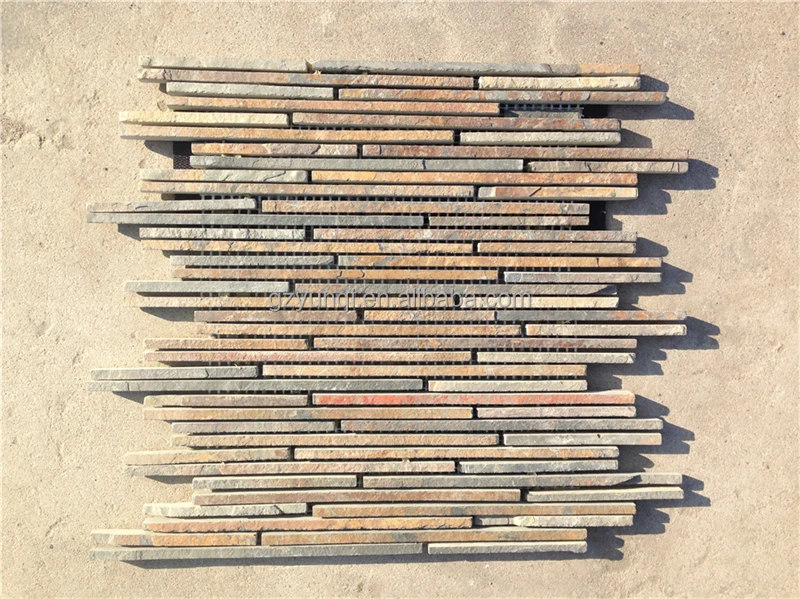 wall cladding panel natural flat stalactit stone