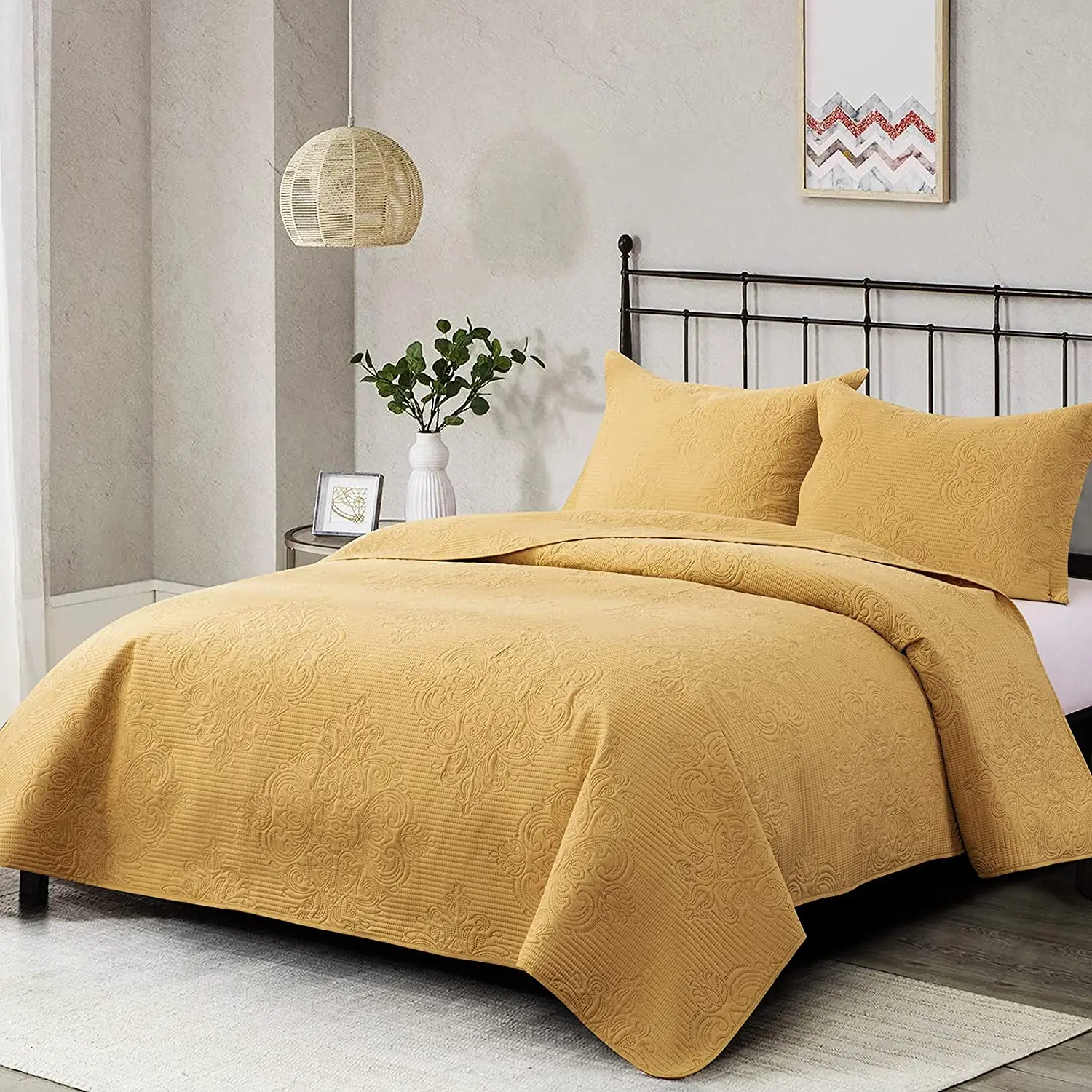 Wholesale Soft Bed Summer Quilt Lightweight Microfiber king size Bedspread  coverlets for hotel home