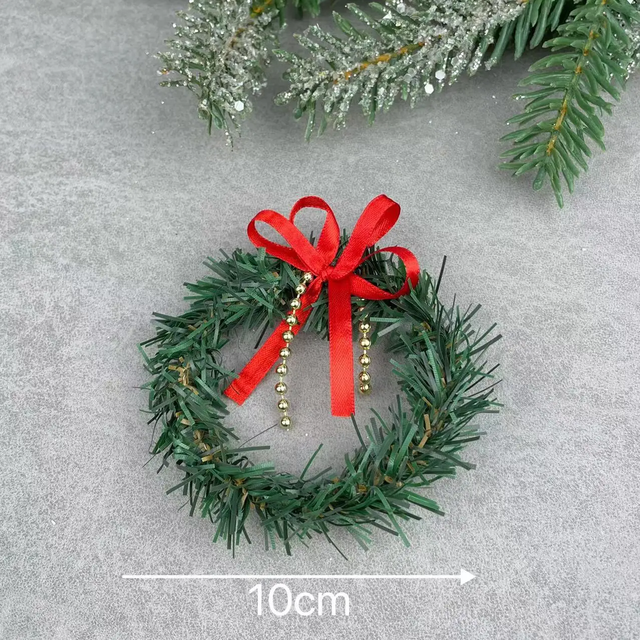 1:12 Dollhouse Miniature Mini Hemp Circle Plastic Teng Strip Simulation Small Christmas Wreath Grass Ring Door Knocker