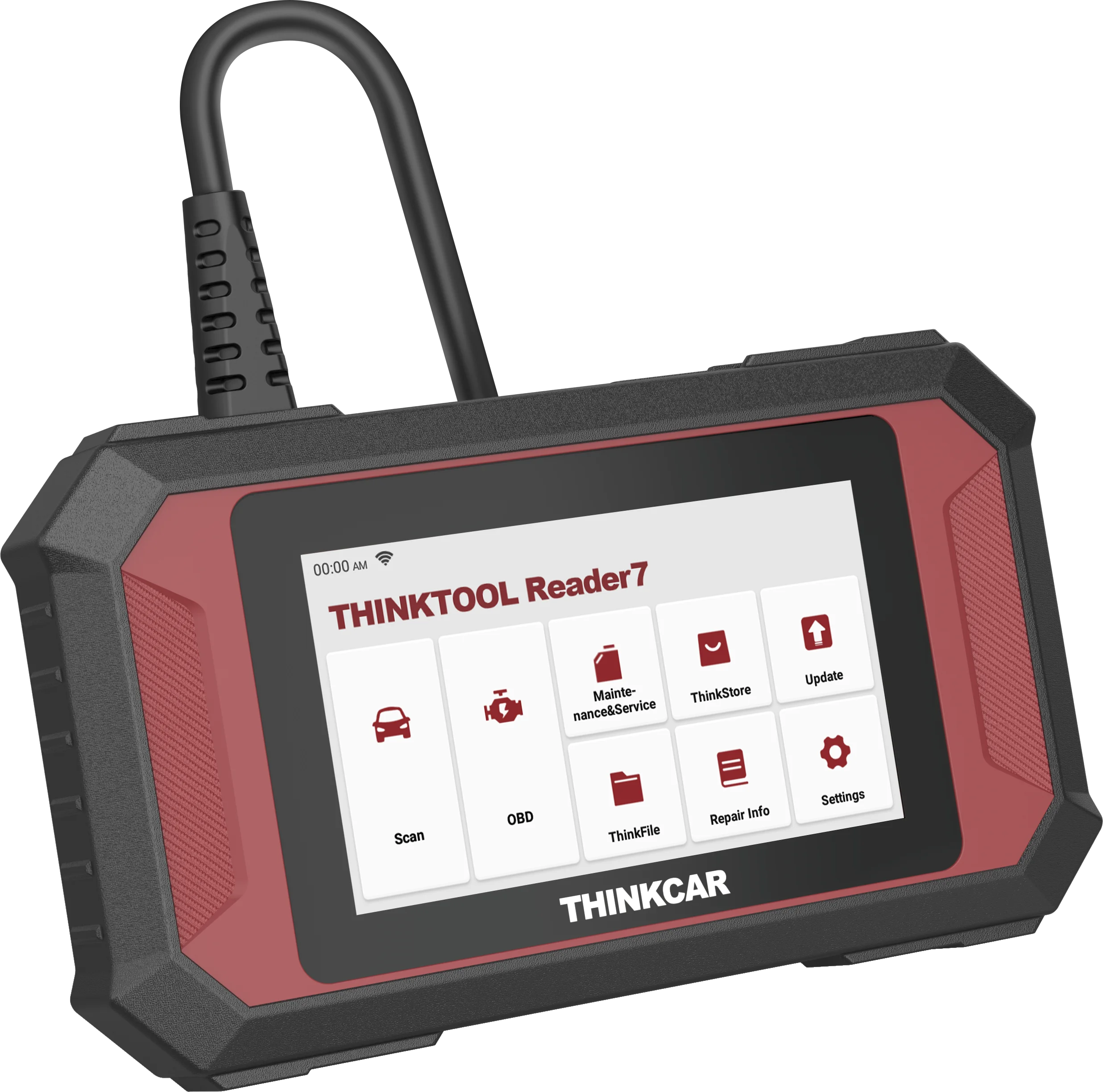 THINKTOOL считыватель 7 от THINKCAR OBDII сканер автомобильный кодов автомобильные инструменты для самостоятельного ремонта с 28 общими специальными функциями
