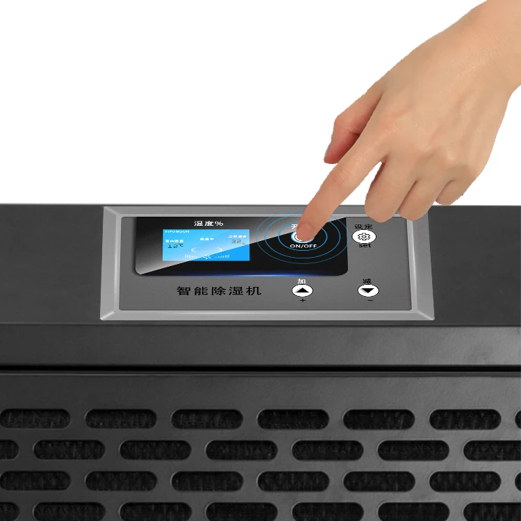 Rohs deshumidificateur 240v commercial cleaning garden greenhouse industrial continuous drain dehumidifier 150l  for pool indoor