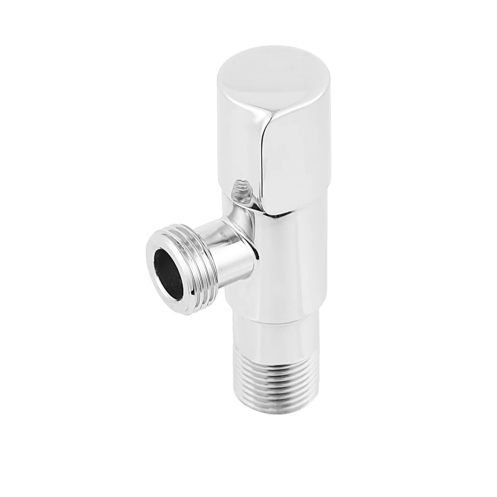 Wall Mounted Toilet Water Stop Equal Bathroom Washing Machine Angle Valve 2 Way