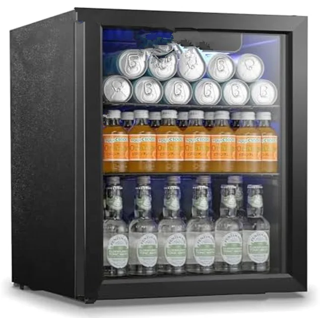 Wholesale Vertical Commercial Outdoor Stainless Steel Mini Drink Bar Beverage Fridge