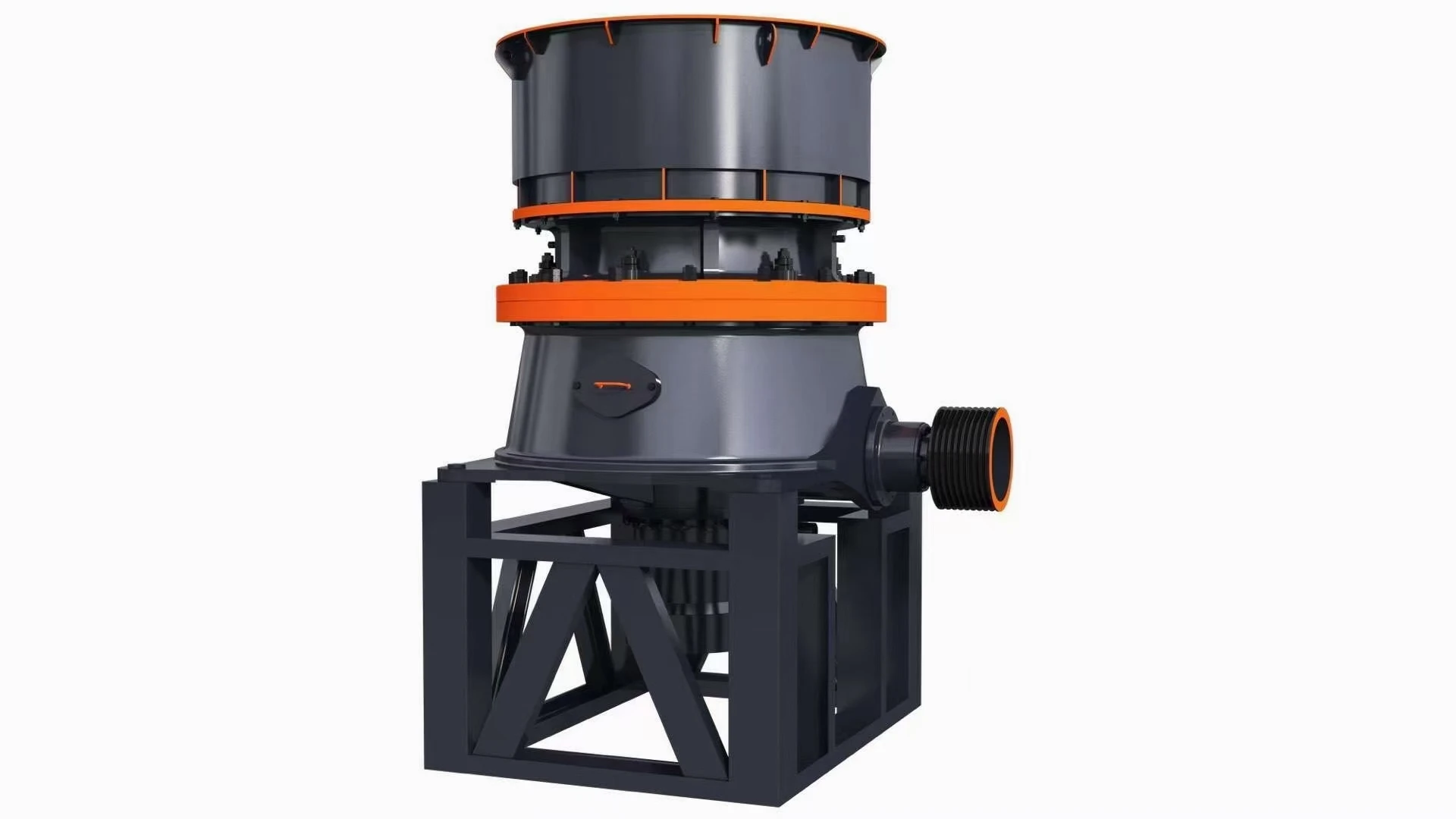 4 Quarters CC200 Mobile Rotary Cone Crusher for Stone Crushing Mining Ore Manufacturing Plant Use New Used Condition Available