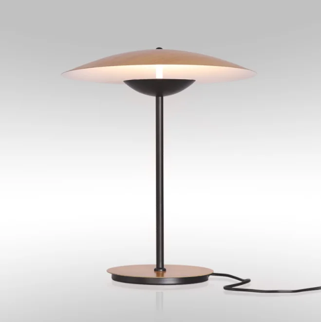 European indoor table lamp lampara de mesa decoration decorative vintage wooden bedside office desk lamp