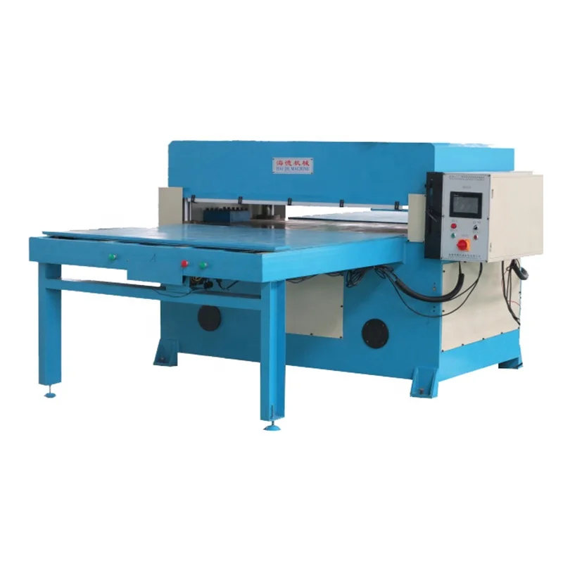 Automatic eva flip flop sole cutting machine