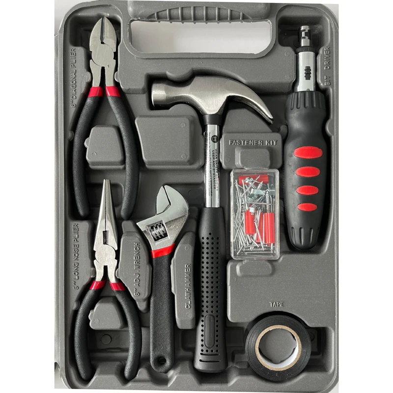 BESTWORK 129pcs Household Tool set Tool kit  DIY Tool Set combination wrench set
