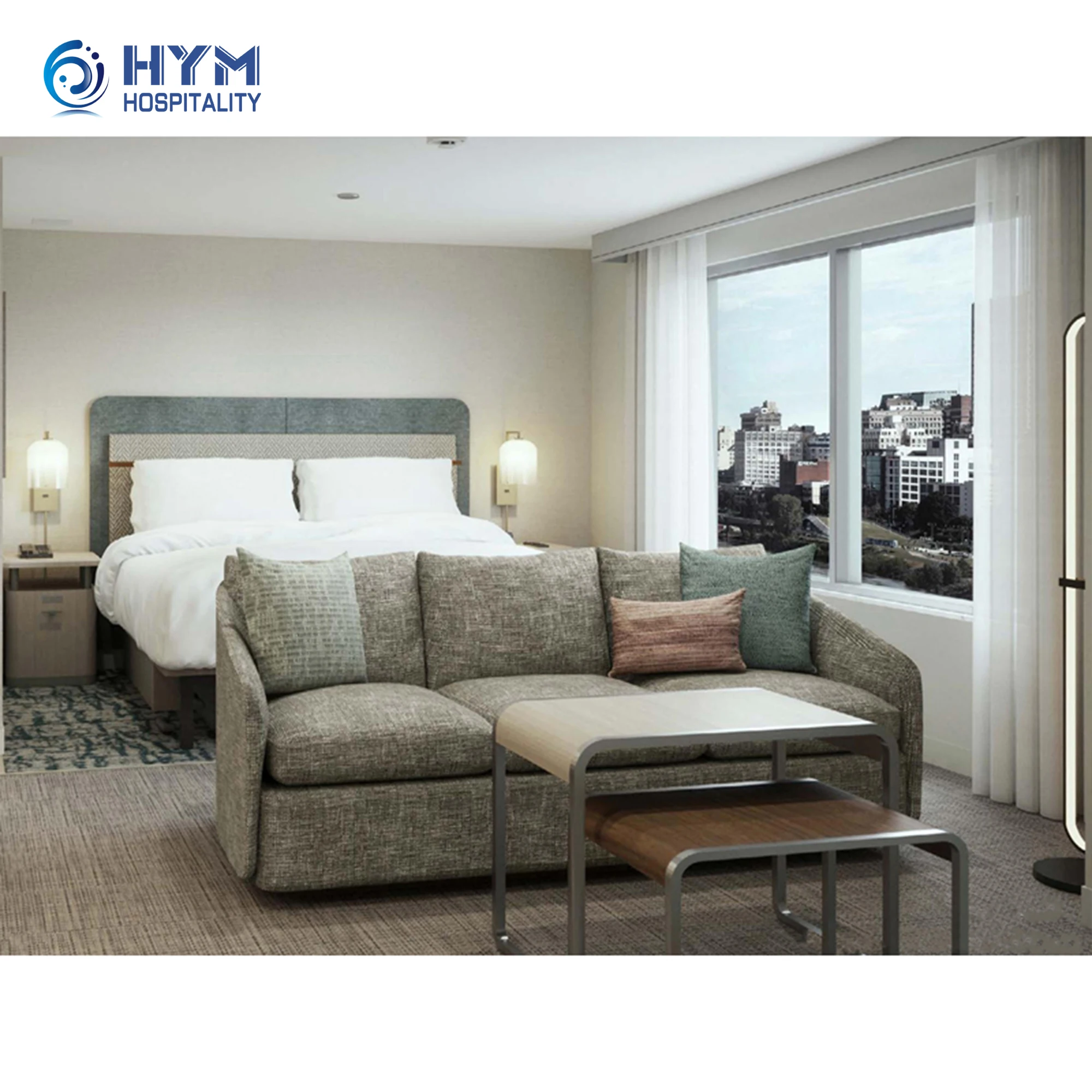 Homewood Suites By Hilton 3 Star Hotel Room Funiture Mobility Accessible Hotel Bedroom Sets