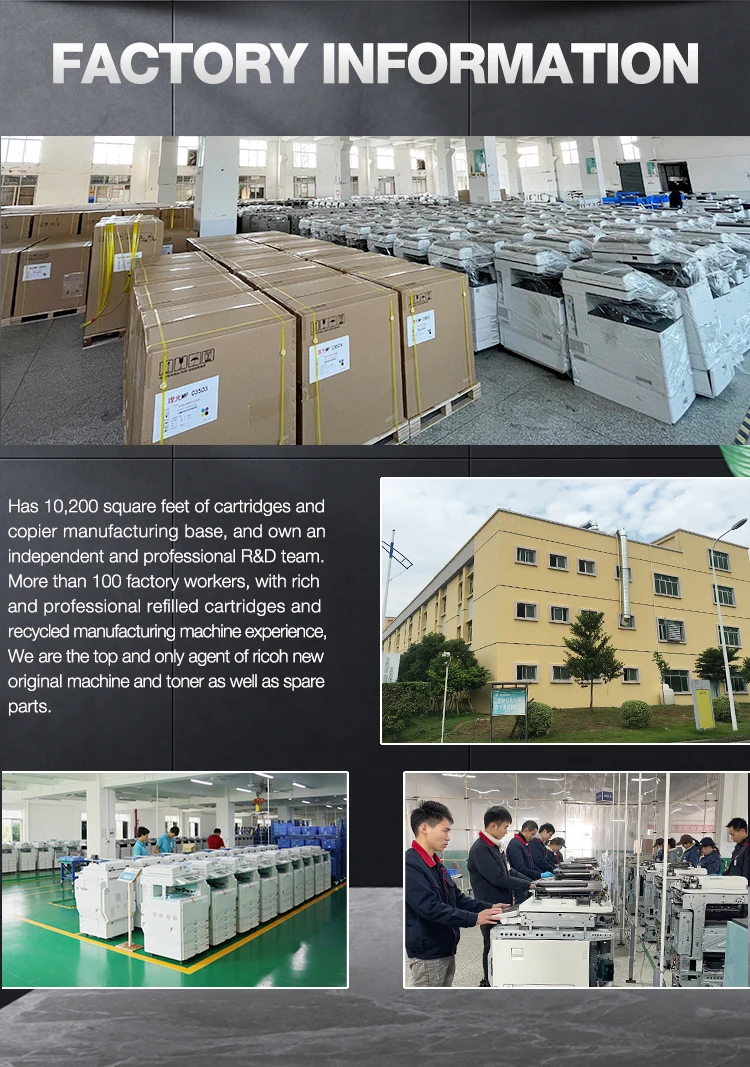 Ricoh Официальная поставка Восстановленный копировальный аппарат для копировальных принтеров копировальная машина MP C4503 ricoh