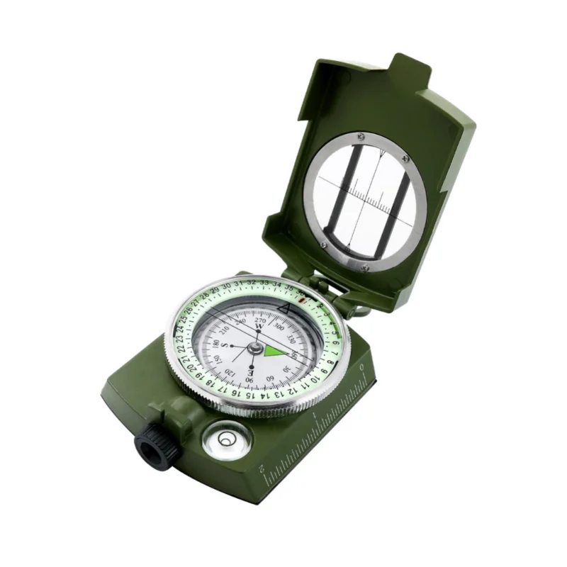 Backpacking Hiking Exploration Sighting Orienteering Compass Professional Compass