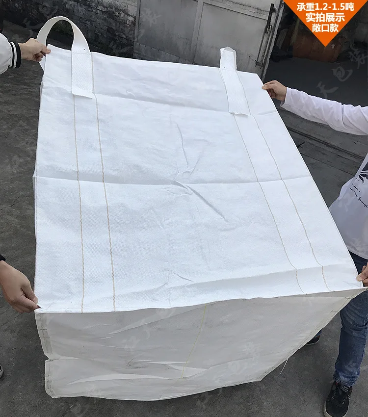 Heavy Duty Waterproof Jumbo Agriculture 1000kg Top Spout Bottom Flat Tonne Big Bag