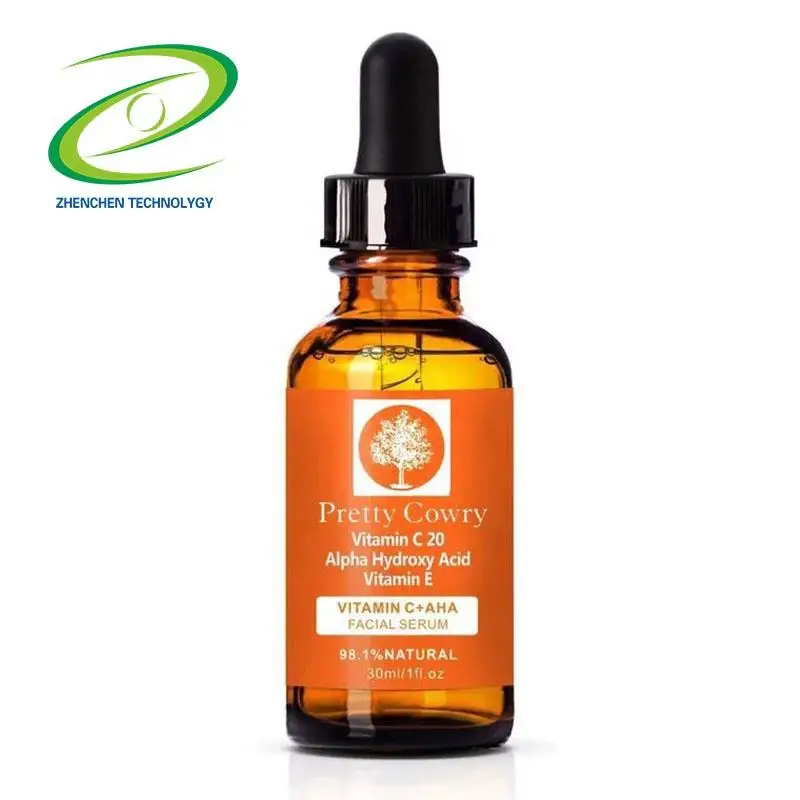 Skin care moisturizing whitening 100% nature anti aging vitamin c hyaluronic acid face serum