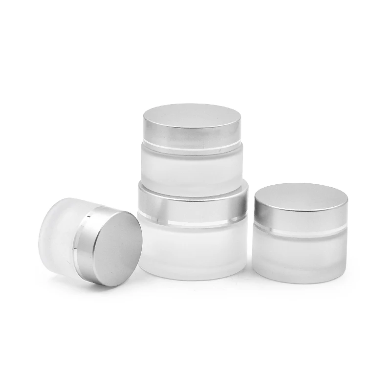 5ml 10ml 15ml 20ml 30ml 50ml 60ml 100ml skin care jars glass glass jar with screw lid
