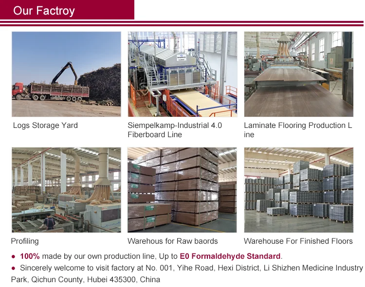 HDF flooring modern design waterproof,anti-scratch Luxury HDF laminate flooring