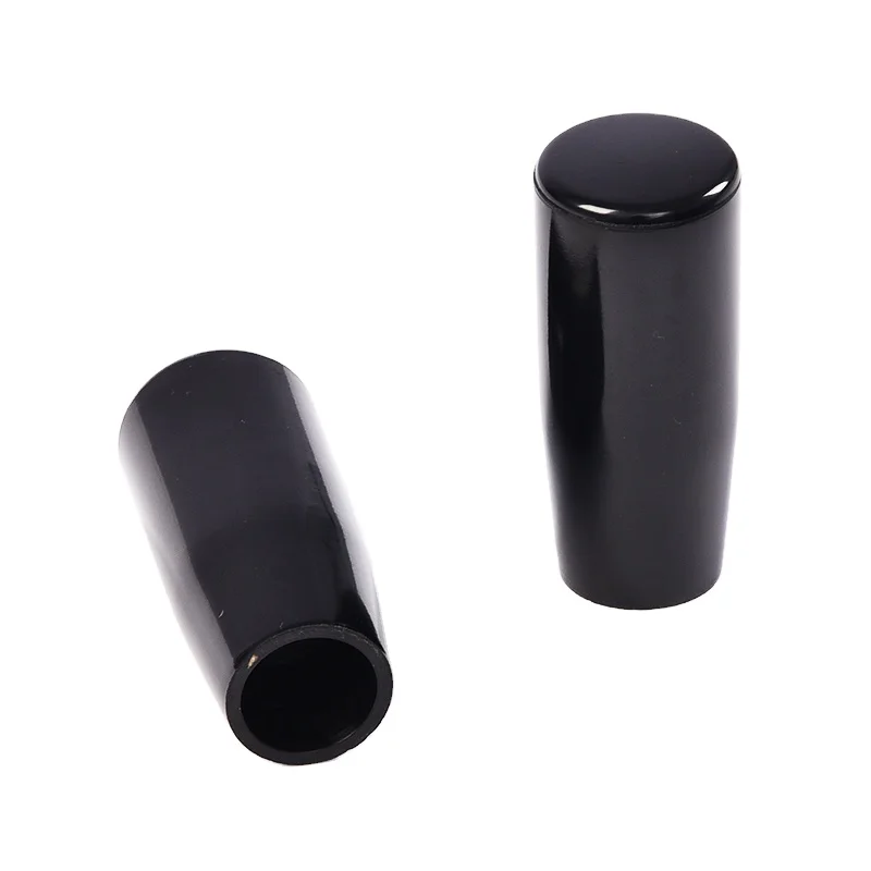 Black color bakelite  Long Tapered Knob Brass Tapered plastic grab Handle cover