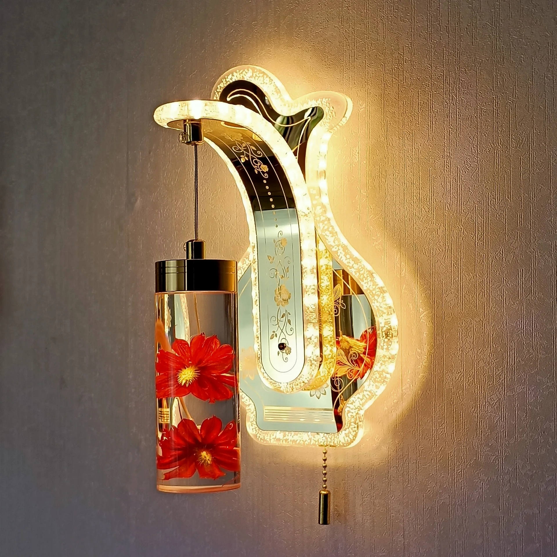 Mounted Bedside Restaurant Sconce Decor Living Room Luxury Decorative Bulb Bracket Exterior Led Wall Light Indoor Modern