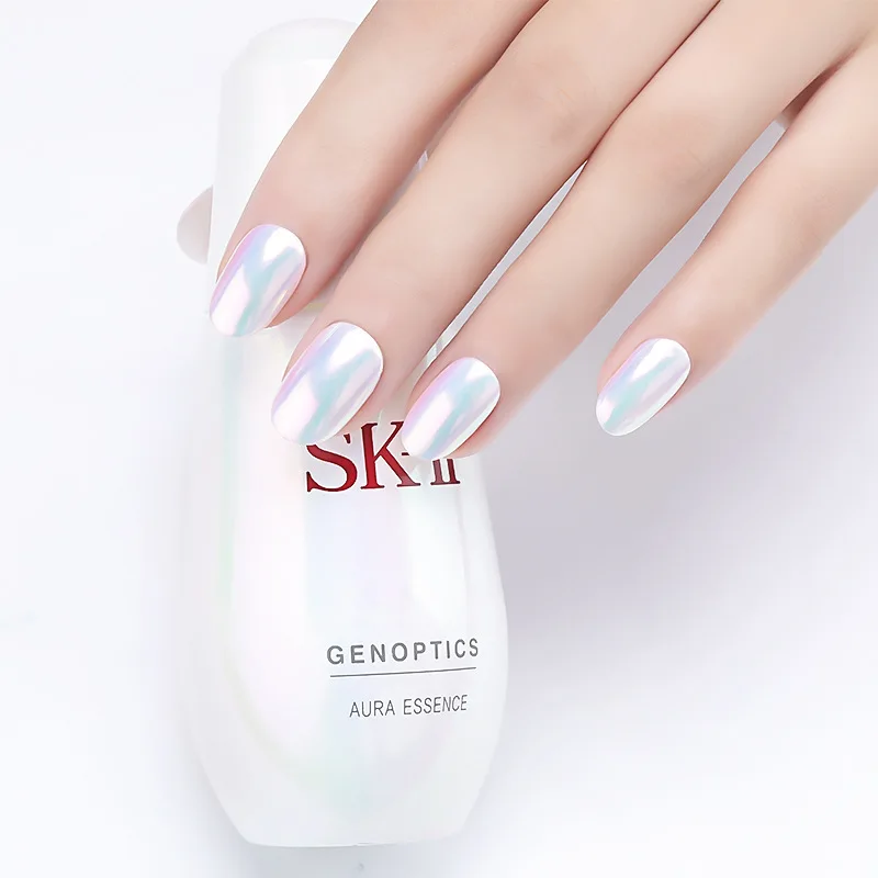 Amazon Nail Art Jewelry Glitter Powder Color Shell Mermaid Pearl Mirror Rainbow Neon Powder