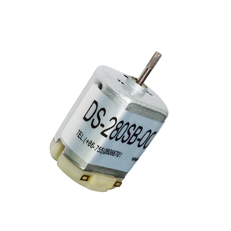 DSD 280SB 2.4V 3.7V 12V High Speed 12000rpm mini Electric car DC Motor central security lock toys