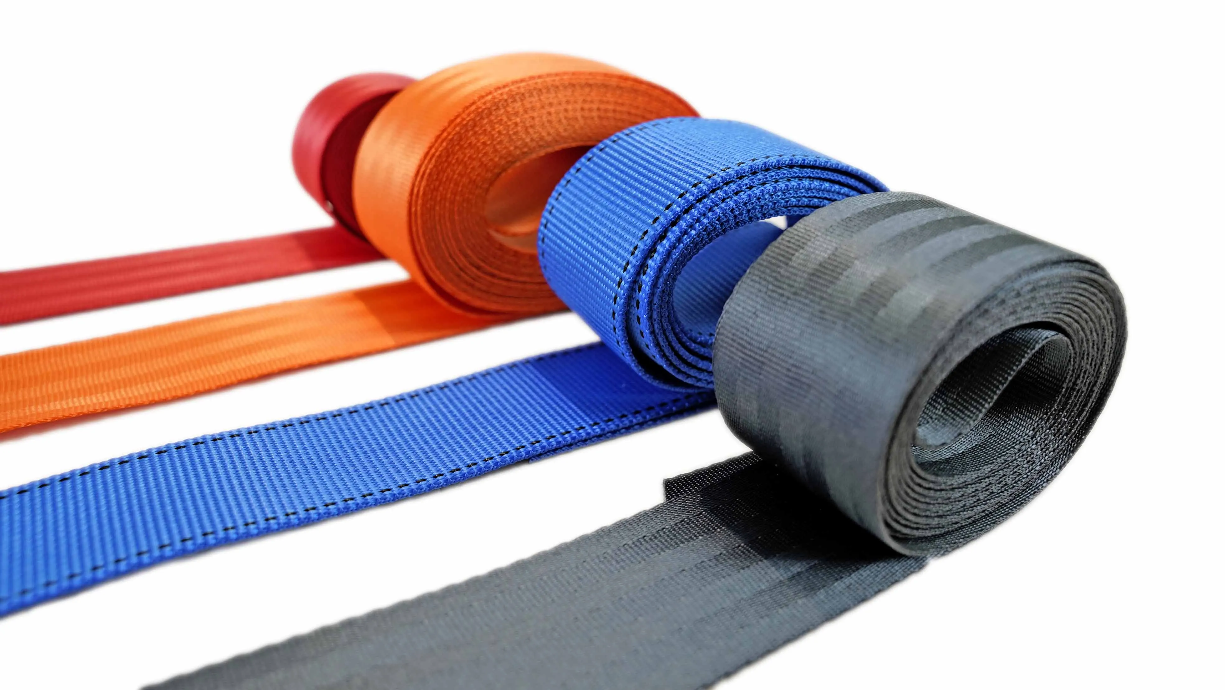 Hot sale 47mm polyester web band adjustable Ratchet Straps with  Metal Buckle For Luggage and goods