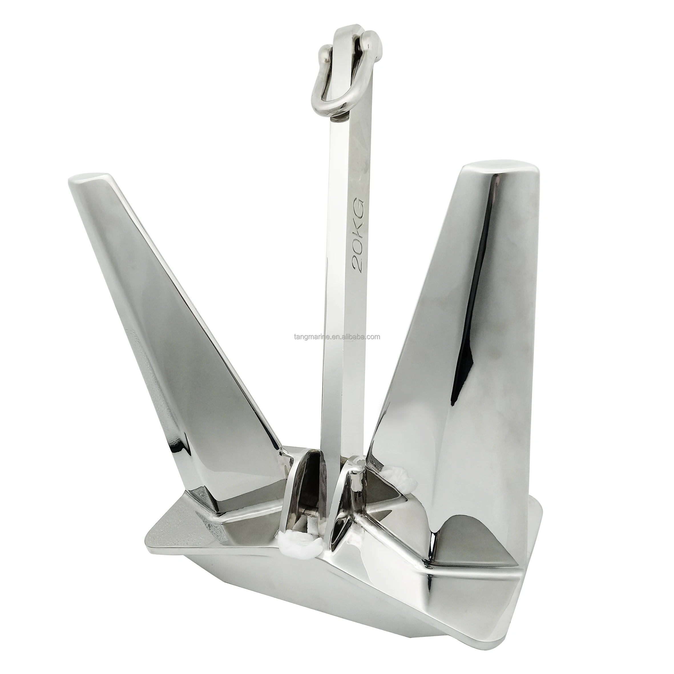 Marine Hardware Boat Anchor 316 Stainless Steel Mirror Polished Pool Anchor Marine Hardware