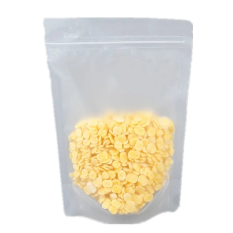 15x22cm Food packaging matte dry fruit transparent plastic bag