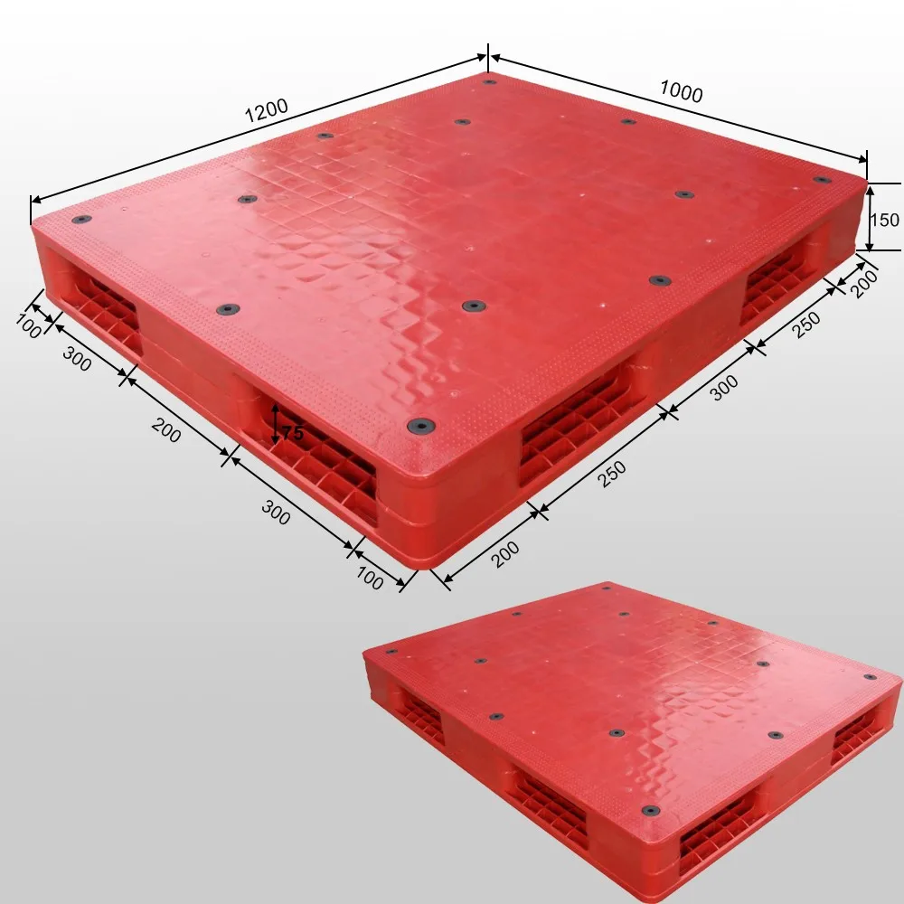 HUADING 1200*1000mm Custom Plastic Pallet with Cover