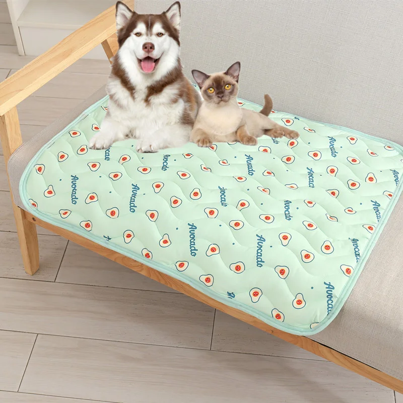 Pet Cooling Mat Kennel Dog Bed Pad Blanket Summer Sleeping Pet Cat Dog Cooling Mat