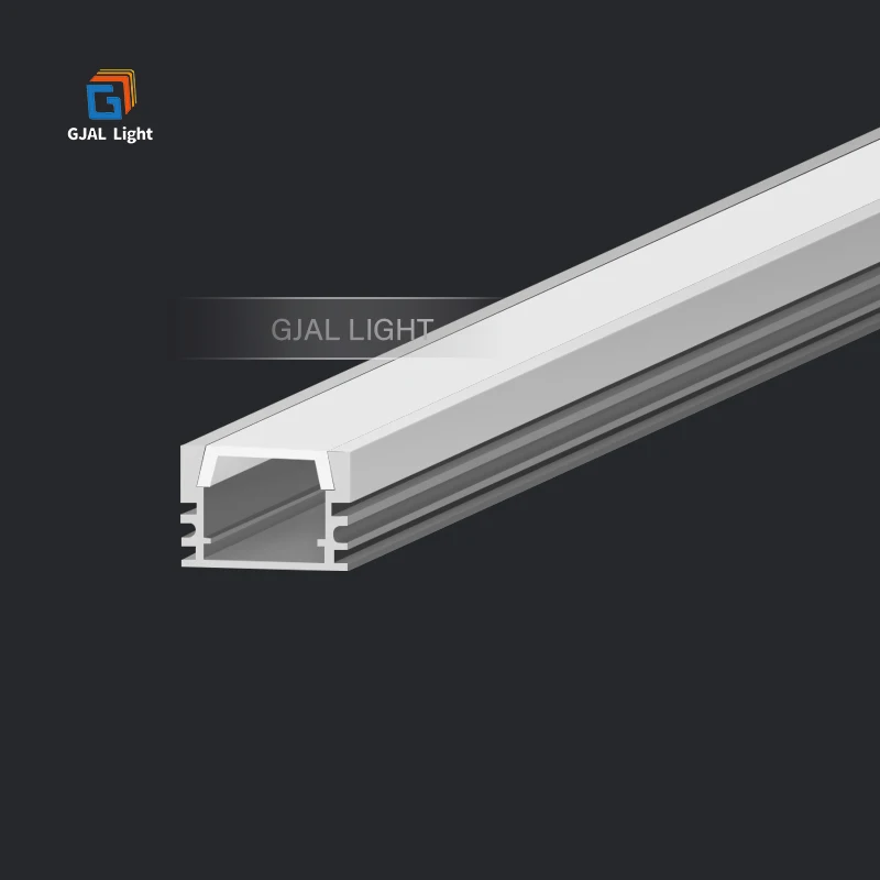 led lighting profiles aluminum led channel surface mounted white PC cover aluminium strip light