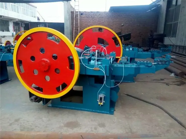 Z94-3C coil nail making machine winding machine Z94-4C nail making machine plant in Kenya