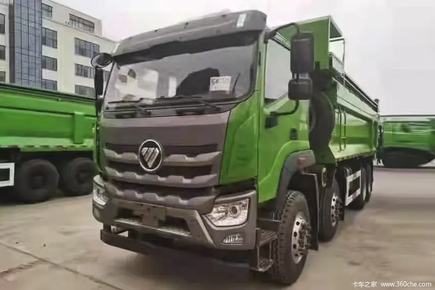 Стандарт евро 6 сверхмощный самосвал мощностью 350 л.с. 20 тонн foton Auman Planet 8x4 для транспортировки песка и гравия
