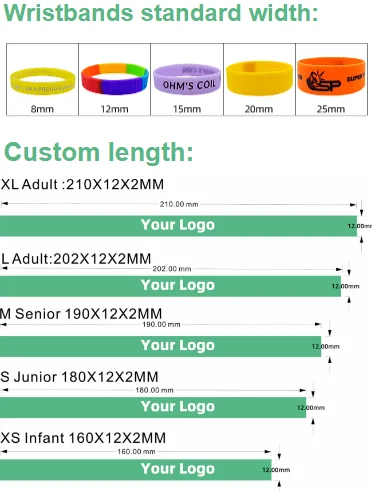Promotional Advertising Gift Customized Silicone Wrist Band Printed Rubber Custom Logo Bracelets Promotional Wristbands